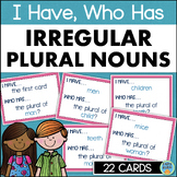 Irregular Plural Nouns I Have, Who Has Game