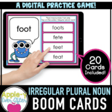 Irregular Plural Nouns - Grammar | Boom Cards™ - Distance 