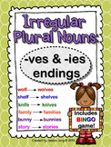 Irregular Plural Nouns: -ves and -ies Endings (includes BI
