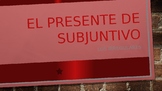 Irregular Present Subjunctive Spanish