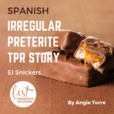 Spanish Irregular Preterite TPR Story PowerPoint Distance 