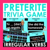 Irregular Preterite Tense Verbs Game | Jeopardy-style Span
