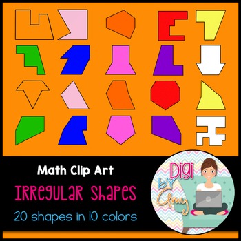Preview of Irregular Shapes Clip Art