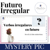 Irregular Spanish Future Mystery Picture Digital Grammar G