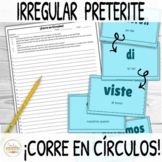 Irregular Spanish Preterite Verbs ¡Corre en Círculos! Acti