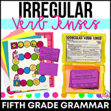 Irregular Verb Tenses Games for 5th Grade | Past, Present,