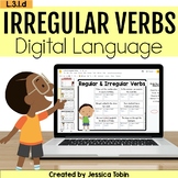 Irregular Past Tense Verbs Digital Worksheet Activities L.