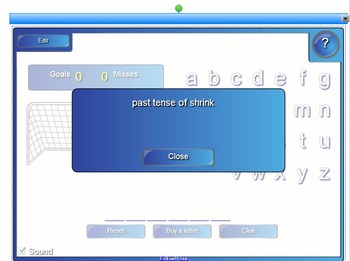 Preview of Irregular Verbs Past & Past Participle for Smartboard – Level 1