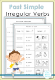 3rd Grade Past Simple Irregular Verbs Worksheets