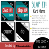 Irregular Verbs Review Slap-it! Card Game in English