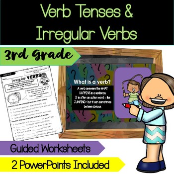 Irregular Verbs & Simple Verb Tense | Teaching PowerPoint by Sierra May