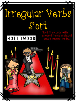 Preview of Irregular Verbs Sorting Activity