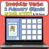 Irregular Verbs: Two Memory Games in the Easel Activity Format