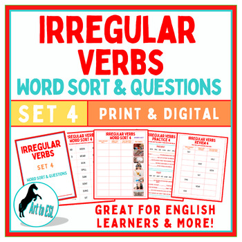 The irregular verb “Spill” means - Irregular Verb Cards