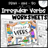 Irregular Verbs Worksheets | Practice in Context | CCSS.EL