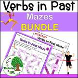 Irregular Verbs in Past Mazes Bundle