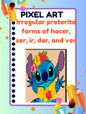 Irregular preterite forms of hacer, ser, ir, dar, and ver 