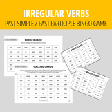 Irregular verbs BINGO GAME | ESL Grammar Practice