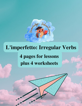 Preview of Irregular verbs in imperfect tense