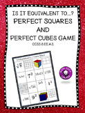 Perfect Squares and Perfect Cubes Game