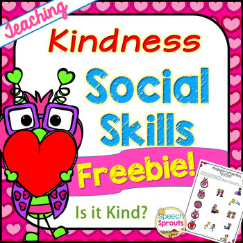 Preview of Is It Kind? A Speech Therapy Social Skills Activity