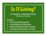 Is It Living? - An Introduction to Biology and Living Things