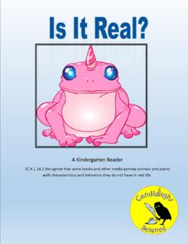 Preview of Is It Real?  Informational Science Test - SC.K.L.14.2