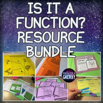 Preview of Is It a Function? Activity Bundle 8.F.A.1