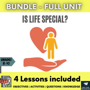 Preview of Is Life Special? RE Bundle