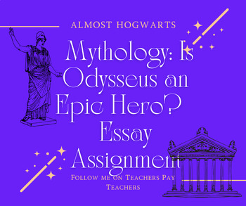 Preview of Is Odysseus an Epic Hero?  Essay Assignment