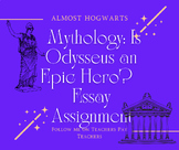 Is Odysseus an Epic Hero?  Essay Assignment