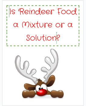 Preview of Is Reindeer Food a Mixture or a Solution?