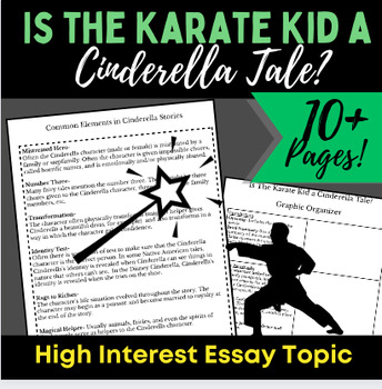 Preview of Is The Karate Kid a Cinderella Tale?