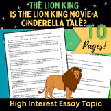 Is The Lion King Movie a Cinderella Tale?