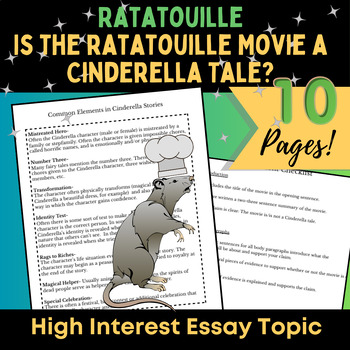 Preview of Is The Ratatouille Movie a Cinderella Tale?