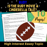 Is The Rudy Movie a Cinderella Tale?