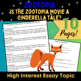 Is The Zootopia Movie a Cinderella Tale?