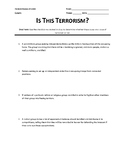 Deciphering Terrorism Activity