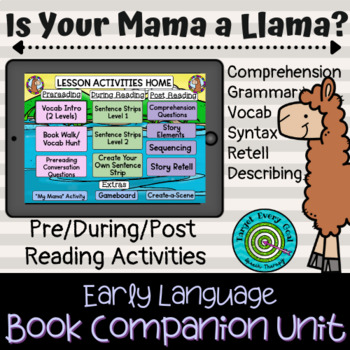 Preview of Is Your Mama a Llama? Early Language Digital Book Companion | BOOM™