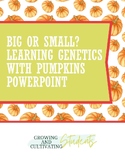 Is it Big or Small? Learning Genetics with Pumpkins PowerPoint