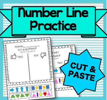Preview of Is it a Pattern? Cut & Paste Worksheet