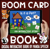 Is it a Pet?  Boom Book (Boom Card Activity)  Interactive Book