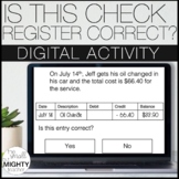 Is this check register correct? Digital Learning