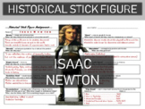 Isaac Newton Historical Stick Figure (Mini-biography)