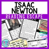 Isaac Newton Reading Comprehension and Puzzle Escape Room
