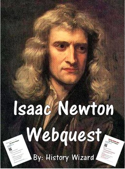 Preview of Isaac Newton Webquest (Enlightenment)