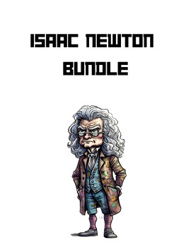 Preview of Isaac Newton Worksheet and Skit Bundle