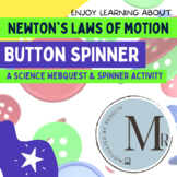 Isaac Newton's Laws of Motion | WebQuest | Button Spinner STEM