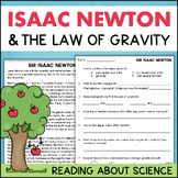 Isaac Newton & the Law of GRAVITY 4th 5th Grade Science Re