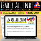 Isabel Allende: Reading Comprehension (Digital & Print)